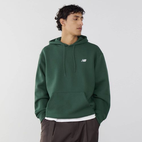 Hoodie Small Logo Vert - New Balance - Modalova