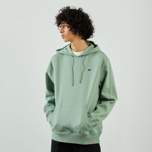 Hoodie Small Logo Vert - New Balance - Modalova