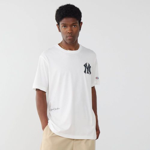 Tee Shirt Ny Yankees Blanc/noir - Champion - Modalova