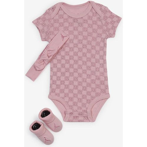 Pc Set Bodysuit Hat Bootie Monogram Ro - Jordan - Modalova