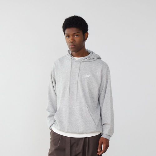 Hoodie Small Logo Gris/blanc - New Balance - Modalova