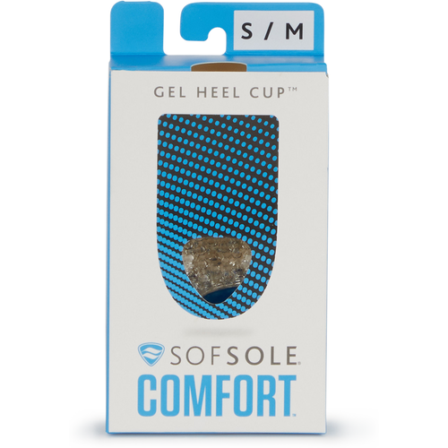 Talonnette Gel Heel Cup Incolore - SOFSOLE - Modalova