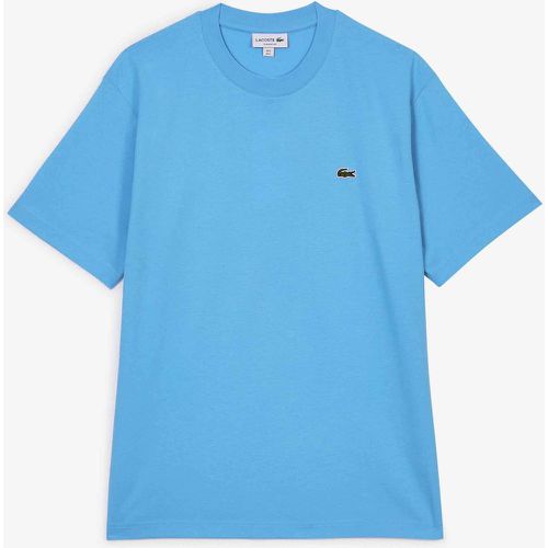 Tee Shirt Classic Small Logo Bleu - Lacoste - Modalova