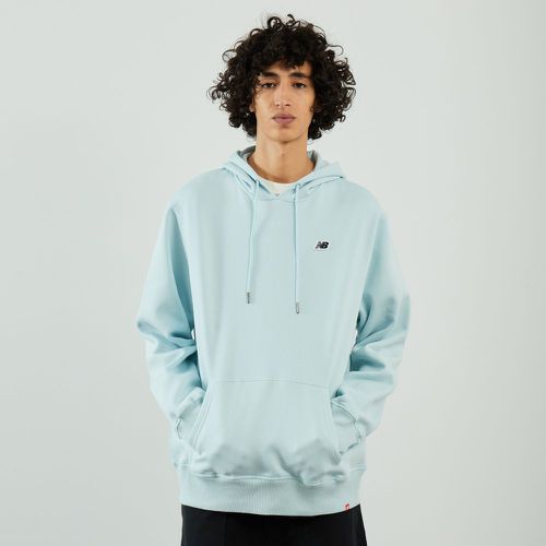 Hoodie Small Logo Bleu Ciel - New Balance - Modalova