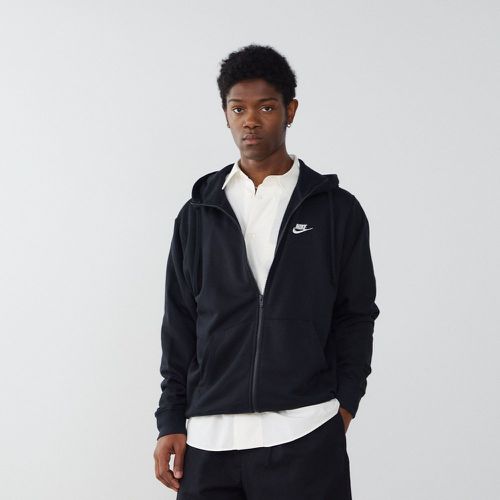 Jacket Hoodie Fz Club Noir/blanc - Nike - Modalova