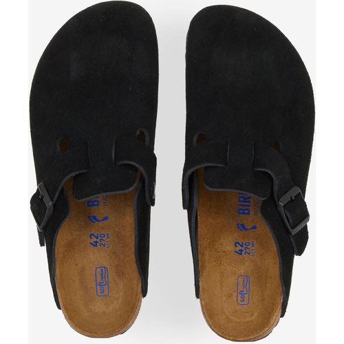 Boston Suede Noir - Birkenstock - Modalova