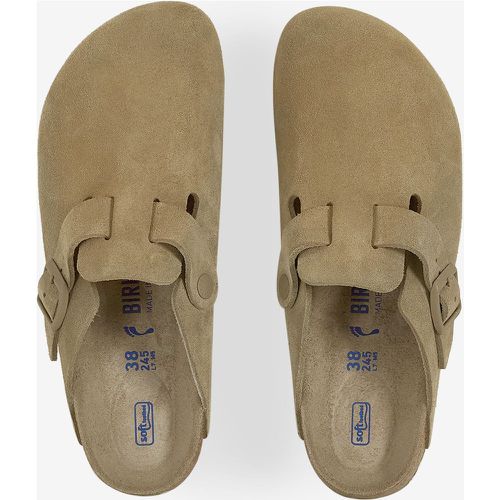 Boston Suede Faded Khaki Kaki - Birkenstock - Modalova