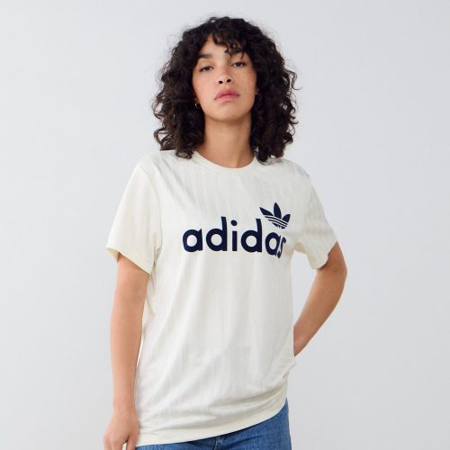 Tee Shirt Logo Blanc/marine - adidas Originals - Modalova