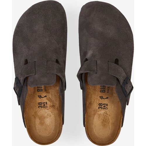 Boston Suede Velvet Gray Gris - Birkenstock - Modalova