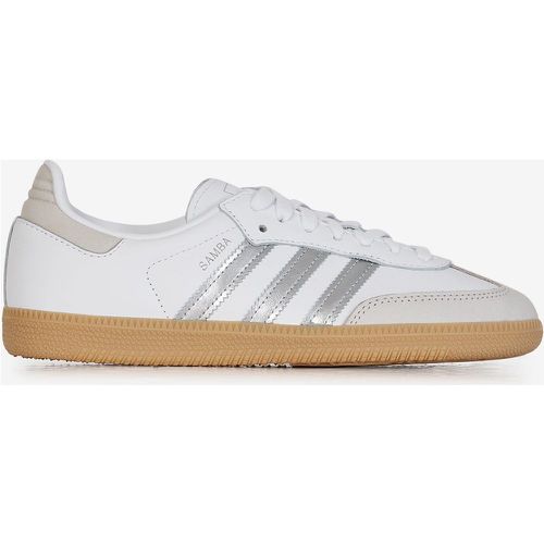 Samba Og Blanc/argent - adidas Originals - Modalova