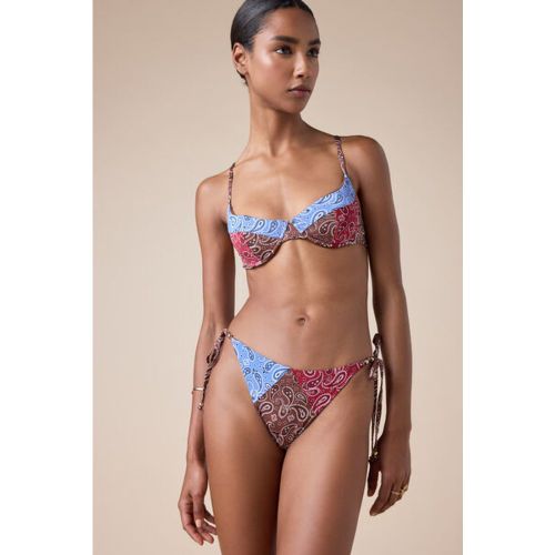 Bas de Bikini Lanières Bandana Patch Taille M - Calzedonia - Modalova
