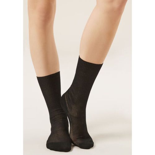 Chaussettes côtelées Taille TAILLE UNIQUE - Calzedonia - Modalova