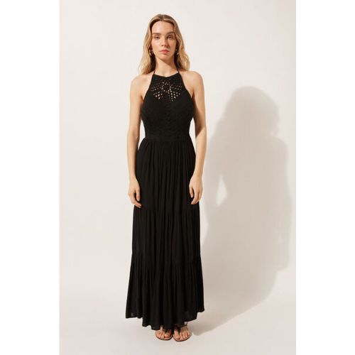 Robe longue avec bustier en crochet Taille L - Calzedonia - Modalova