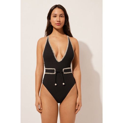 Maillot une pièce Bicolor Taille S - Calzedonia - Modalova