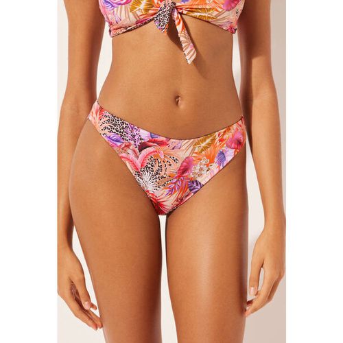 Bas de maillot réversible Wild Foliage Taille XL - Calzedonia - Modalova