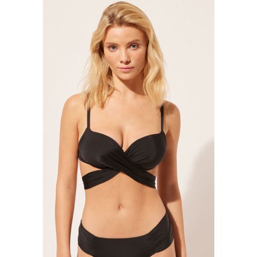 Haut de maillot de bain push-up croisé devant Taille XS / 1 - Calzedonia - Modalova