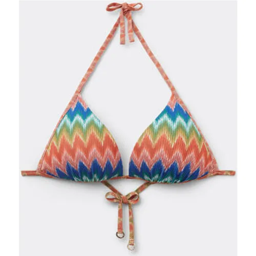 Haut de maillot push-up rembourré Elegant Chevron Taille 34 - Calzedonia - Modalova