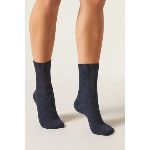 Chaussettes en laine boutonnée Taille TAILLE UNIQUE - Calzedonia - Modalova