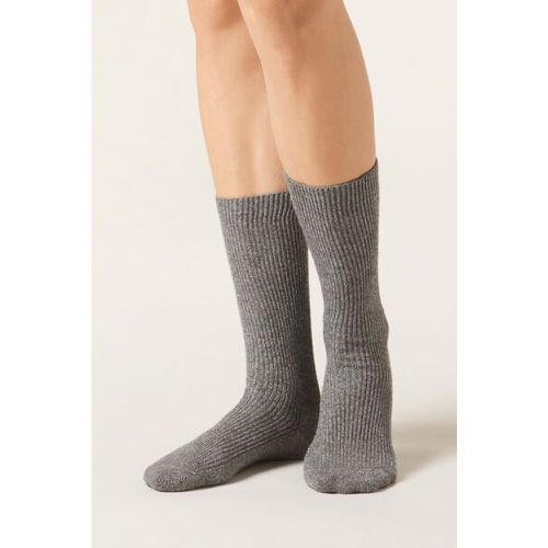 Chaussettes en cachemire et paillettes Taille TAILLE UNIQUE - Calzedonia - Modalova