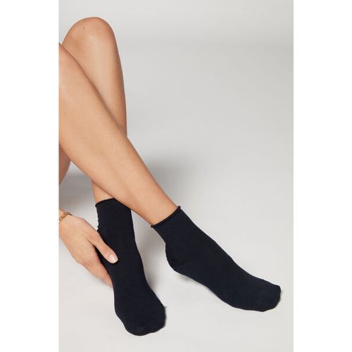 Chaussettes courtes en cachemire sans bordure Taille 39-41 - Calzedonia - Modalova