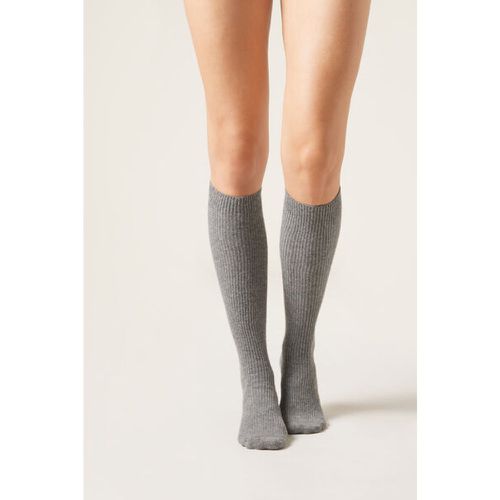 Chaussettes hautes en cachemire Taille TAILLE UNIQUE - Calzedonia - Modalova