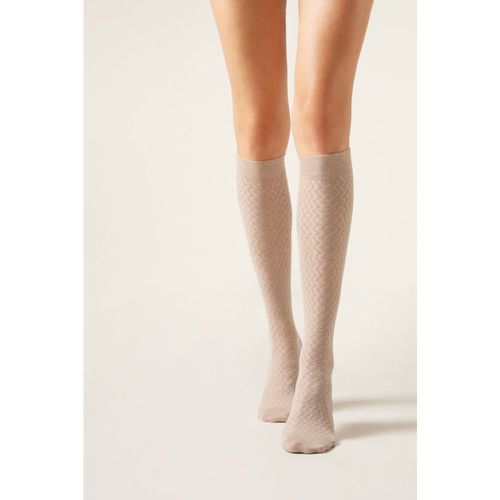 Chaussettes hautes en cachemire Taille TAILLE UNIQUE - Calzedonia - Modalova