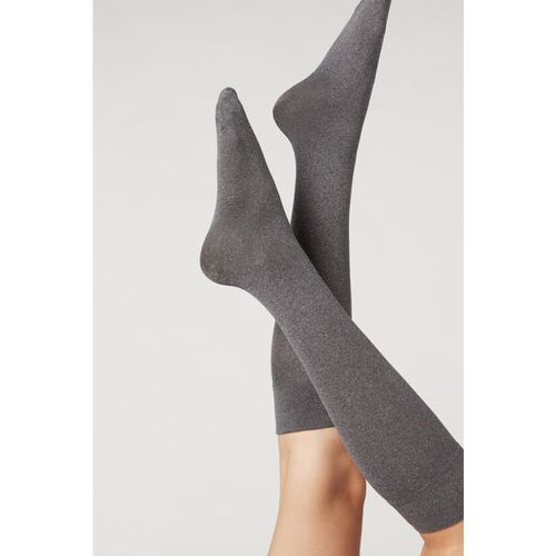 Mi-Bas Opaques 60 Deniers en Microfibre Taille TAILLE UNIQUE - Calzedonia - Modalova