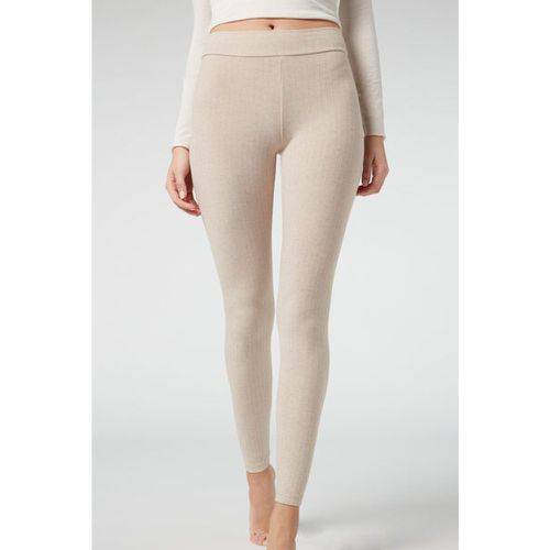 Legging avec Cachemire Taille L - Calzedonia - Modalova