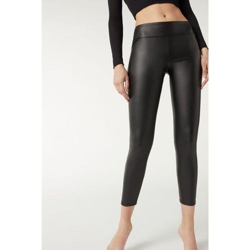 Legging Effet Cuir Taille M - Calzedonia - Modalova