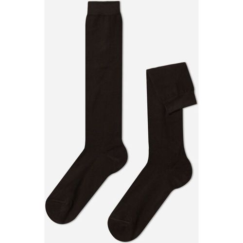 Chaussettes longues en coton thermique Taille 40-41 - Calzedonia - Modalova