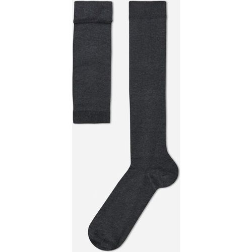 Chaussettes longues en coton extensible Taille 42-43 - Calzedonia - Modalova