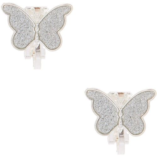 Boucles d'oreilles à clip papillon couleur - Claire's - Modalova
