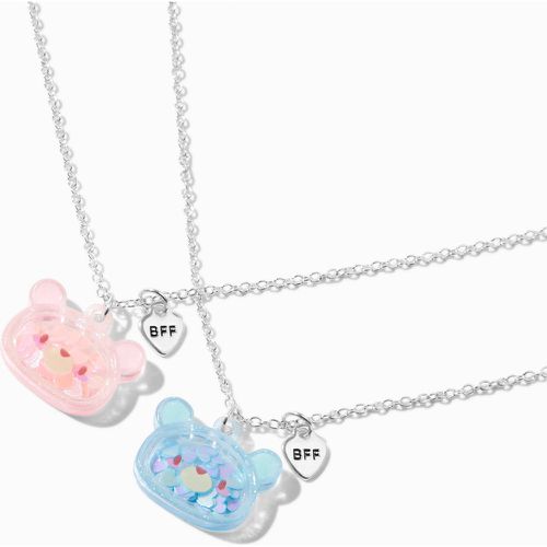 Colliers à pendentif shaker nounours pailletés Best Friends - Lot de 2 - Claire's - Modalova