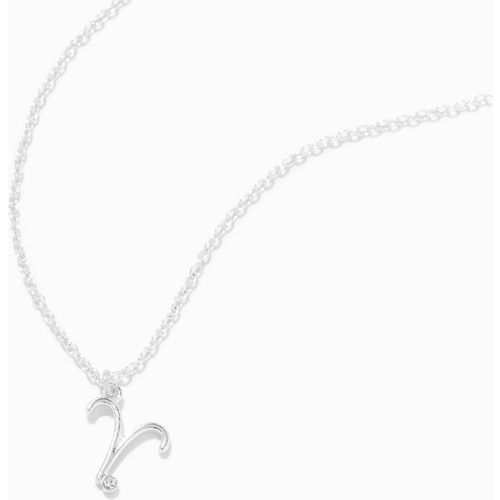 Collier à pendentif symbole du zodiaque strass couleur - Bélier - Claire's - Modalova