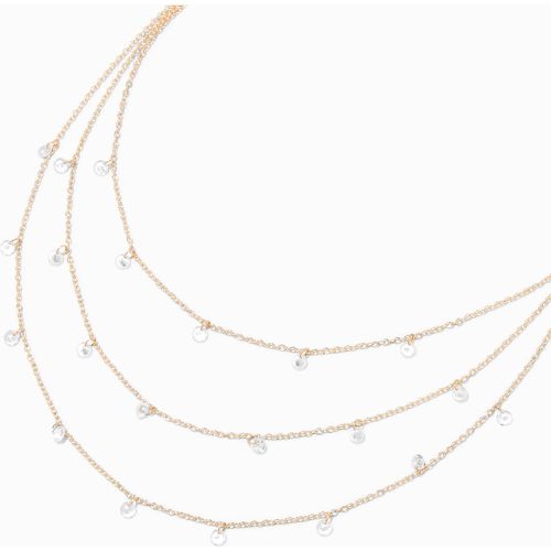 Collier multi-rangs confetti en zircon cubique couleur - Claire's - Modalova