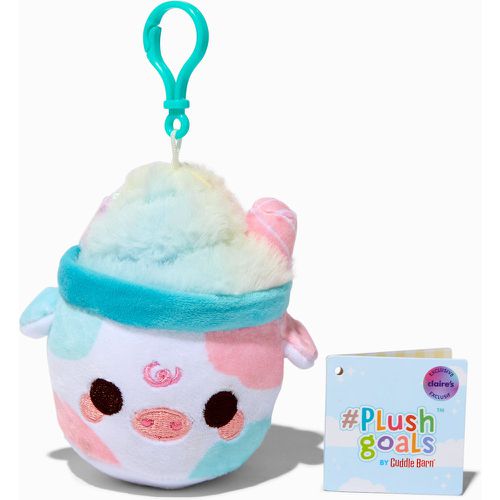 Décoration à clip pour sac en peluche Mooshake barbe à papa 8 cm en exclusivité chez Claire’s #Plush Goals by Cuddle Barn® - Claire's - Modalova