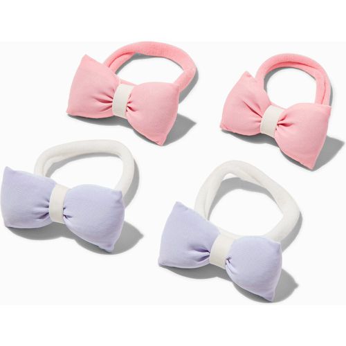 Barrettes à nœuds bouffants Club - Lot de 4 - Claire's - Modalova