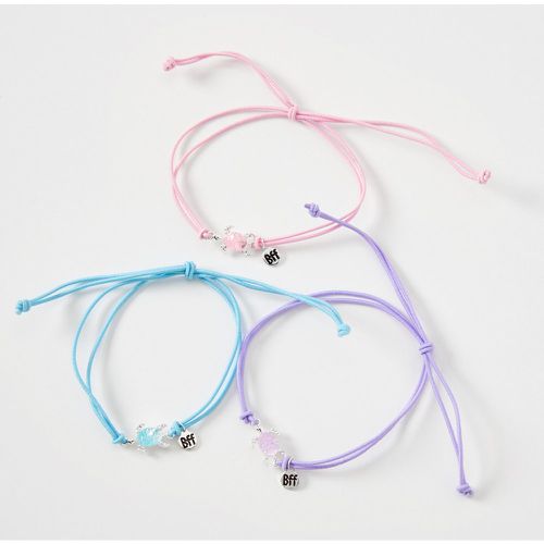 Bracelets en cordon réglables tortue best friends - Lot de 3 - Claire's - Modalova