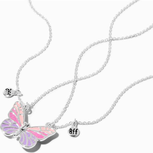 Colliers à pendentifs Best Friends en forme de papillon à couleurs changeantes en fonction des UV - Lot de 2 - Claire's - Modalova