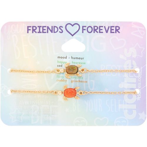 Bracelets d'humeur et d'amitié avec chaîne et tortue couleur - Lot de 2 - Claire's - Modalova