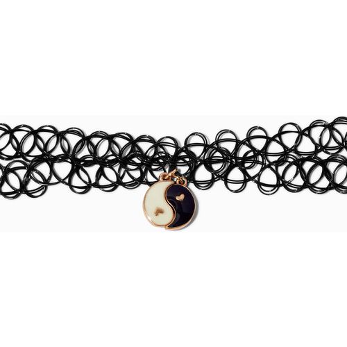 Ras-de-cou effet tatouage Yin Yang best friends - Lot de 2 - Claire's - Modalova