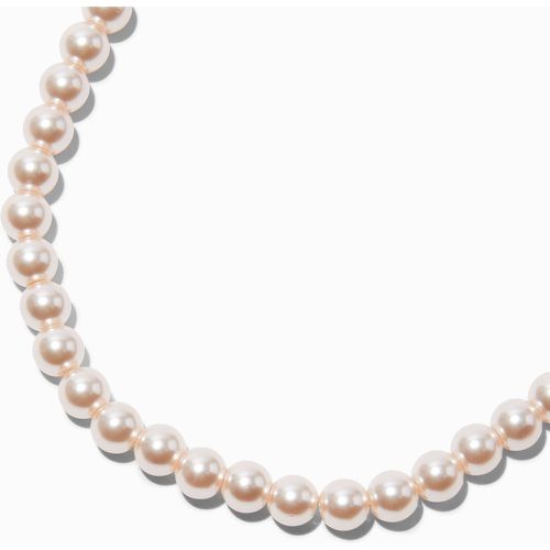 Ras-de-cou en perles d’imitation 8 mm tendre - Claire's - Modalova