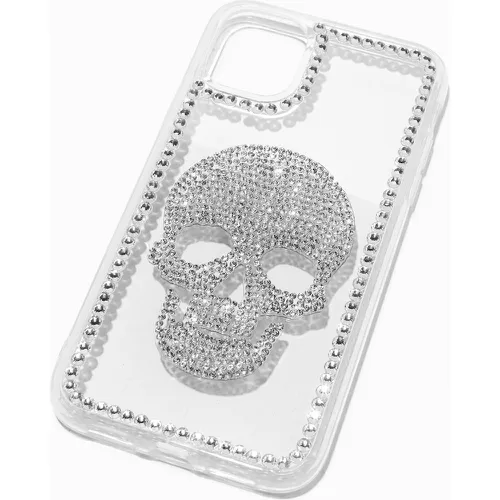 Coque de protection pour portable crâne bling bling - Compatible avec iPhone® XR/11 - Claire's - Modalova