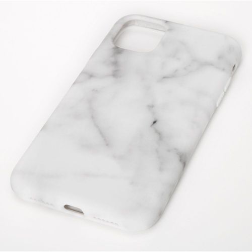 Coque de portable blanche effet marbré - Compatible avec iPhone® 11 - Claire's - Modalova