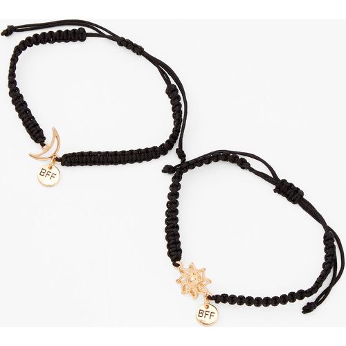 Bracelets de corde nouée étoile et lune best friends - Lot de 2 - Claire's - Modalova