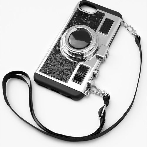 Coque pour portable appareil photo à paillettes - Compatible avec iPhone® 6/7/8/SE - Claire's - Modalova
