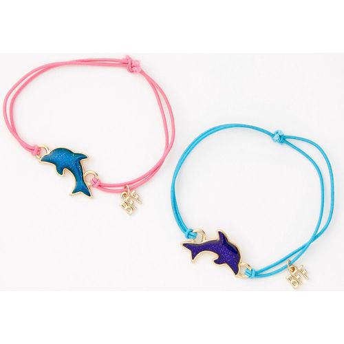 Bracelets d’humeur en cordon réglable dauphin Best Friends - Lot de 2 - Claire's - Modalova