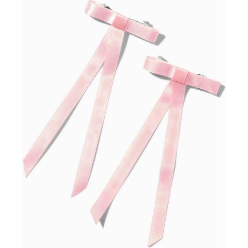 Mini barrettes à nœud tendre - Lot de 2 - Claire's - Modalova