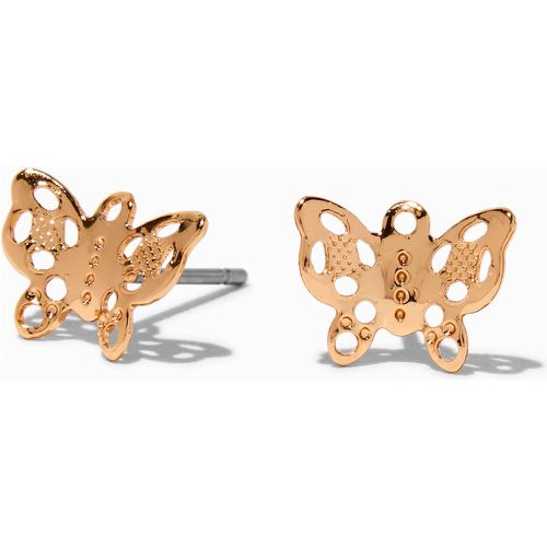 Clous d'oreilles papillon couleur - Claire's - Modalova