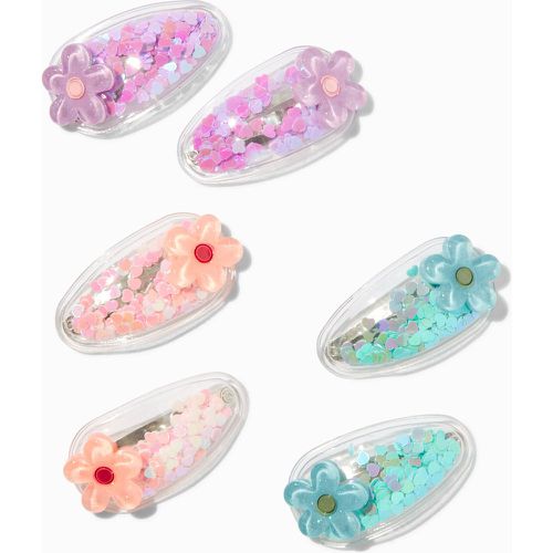 Barrettes clic clac shaker marguerite Club - Lot de 6 - Claire's - Modalova